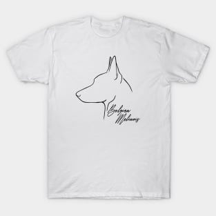 Belgian Malinois Dog Profile T-Shirt